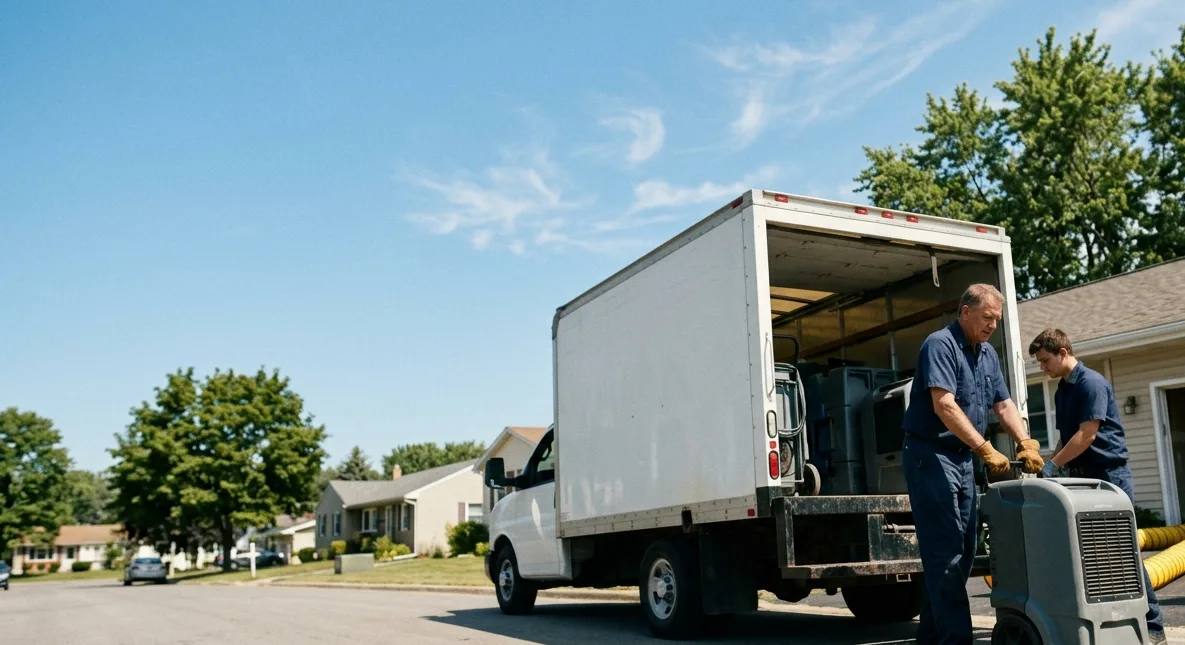 Water Damage Cleanup in Circleville, OH near me